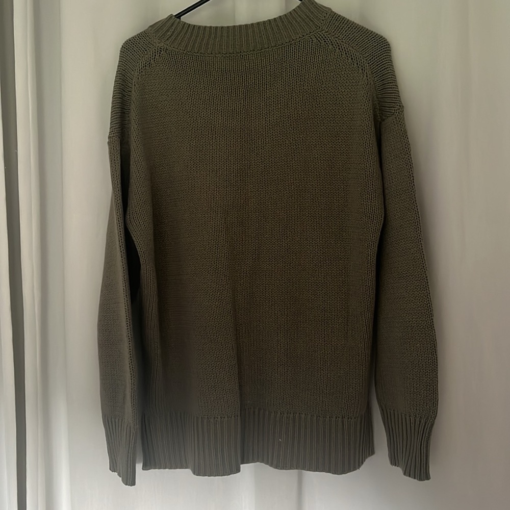 Z Supply Sona crew neck sweater smoke sage - Picture 5 of 6